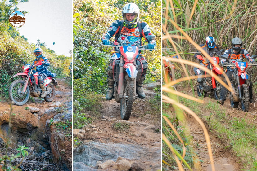 Off-road motorbike used in Vietnam adventure motorbike tour